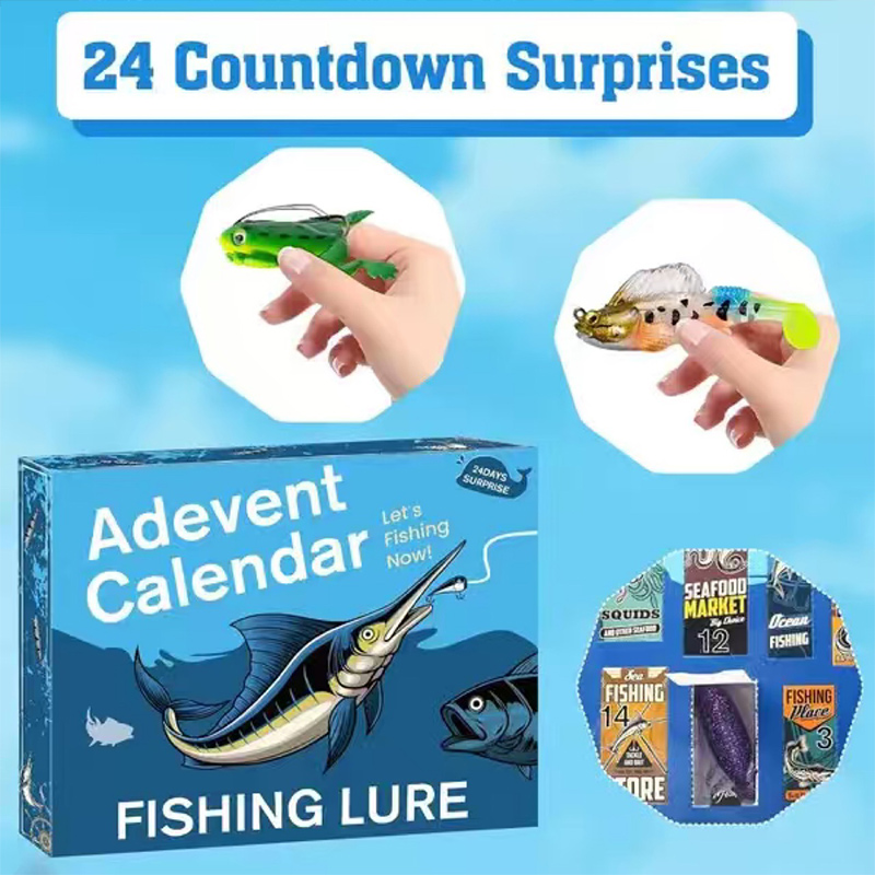 Mens Grooming Advent Calendar - الصيد إغراء تقويم القدوم 2025 تقويم