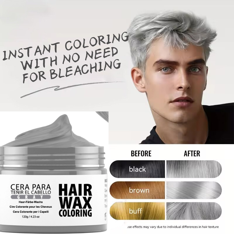 Pomade Hair Clay - شمع دهن الشعر للرجال ، تصفيف