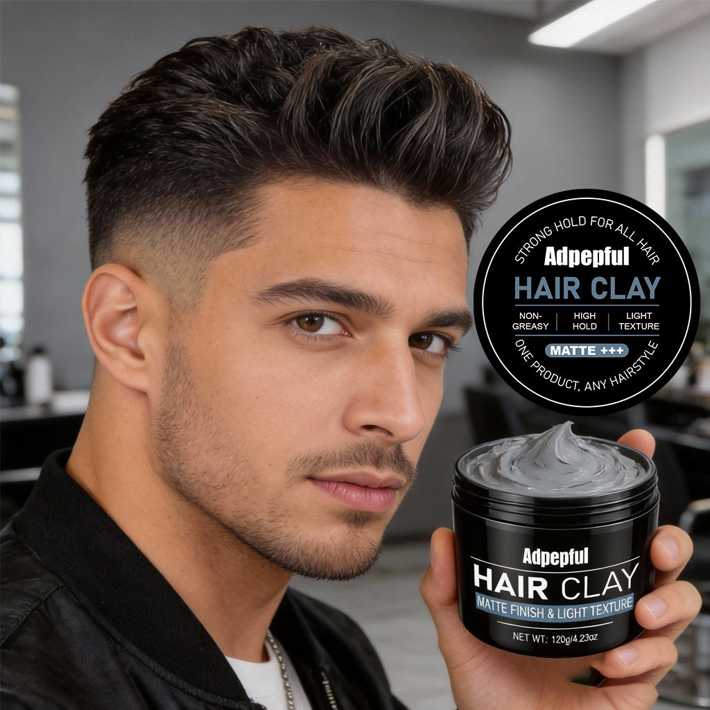 Pomade Hair Clay - طين تصفيف الشعر Adglamful غير لامع