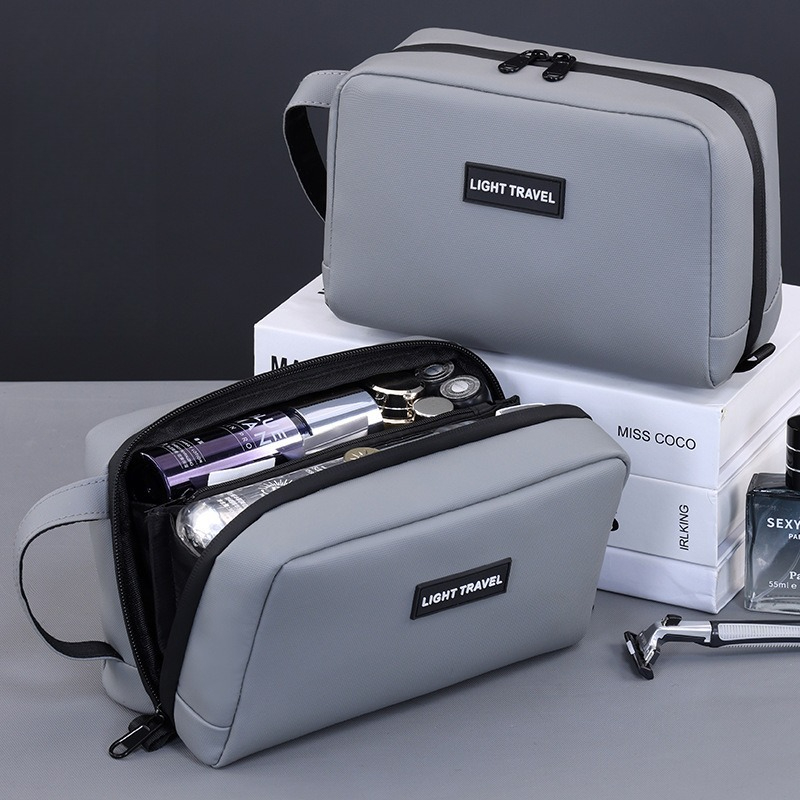 حقيبة مكياج محمولة مقاومة للما - مراجعة Mens Grooming Kit Bag وسعره