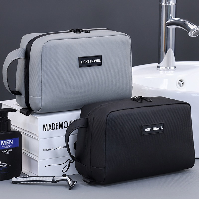 حقيبة مكياج محمولة مقاومة للما - مراجعة Mens Grooming Kit Bag وسعره