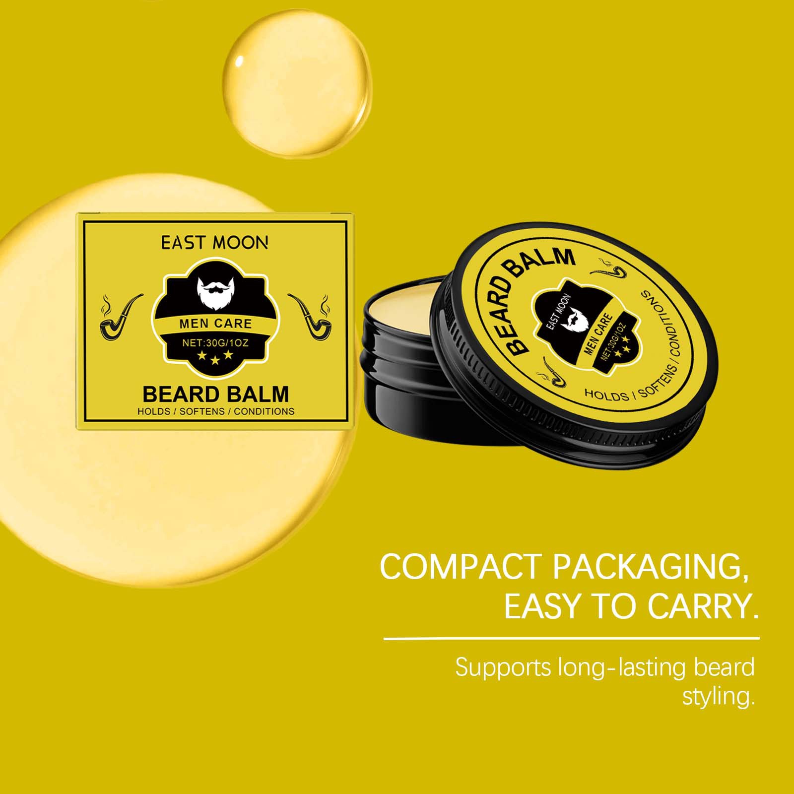 بلسم العناية باللحية للرجال من - مراجعة Men'S Grooming Wax وسعره