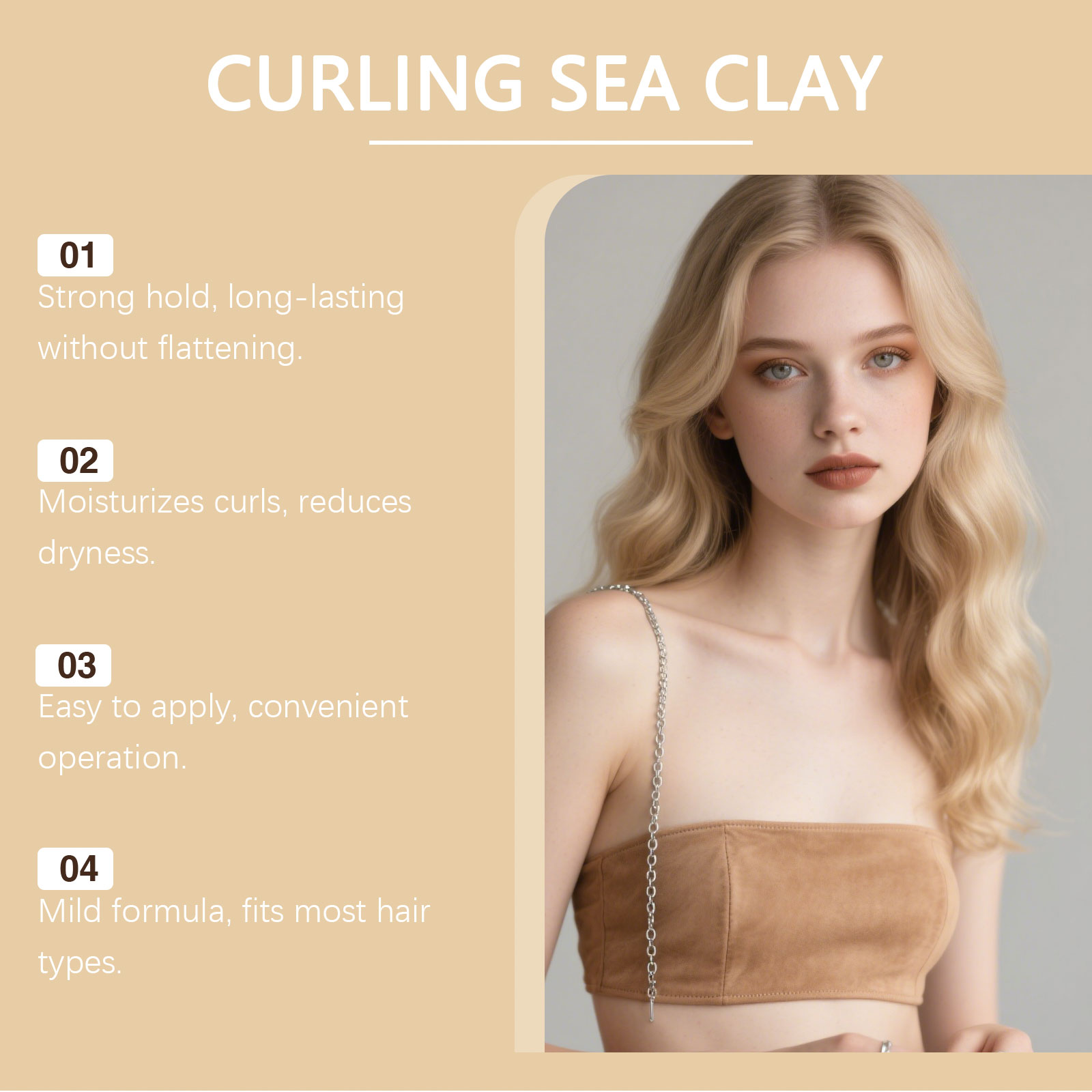 طين تصفيف الشعر المجعد - تثبيت - مراجعة Pomade Hair Clay وسعره
