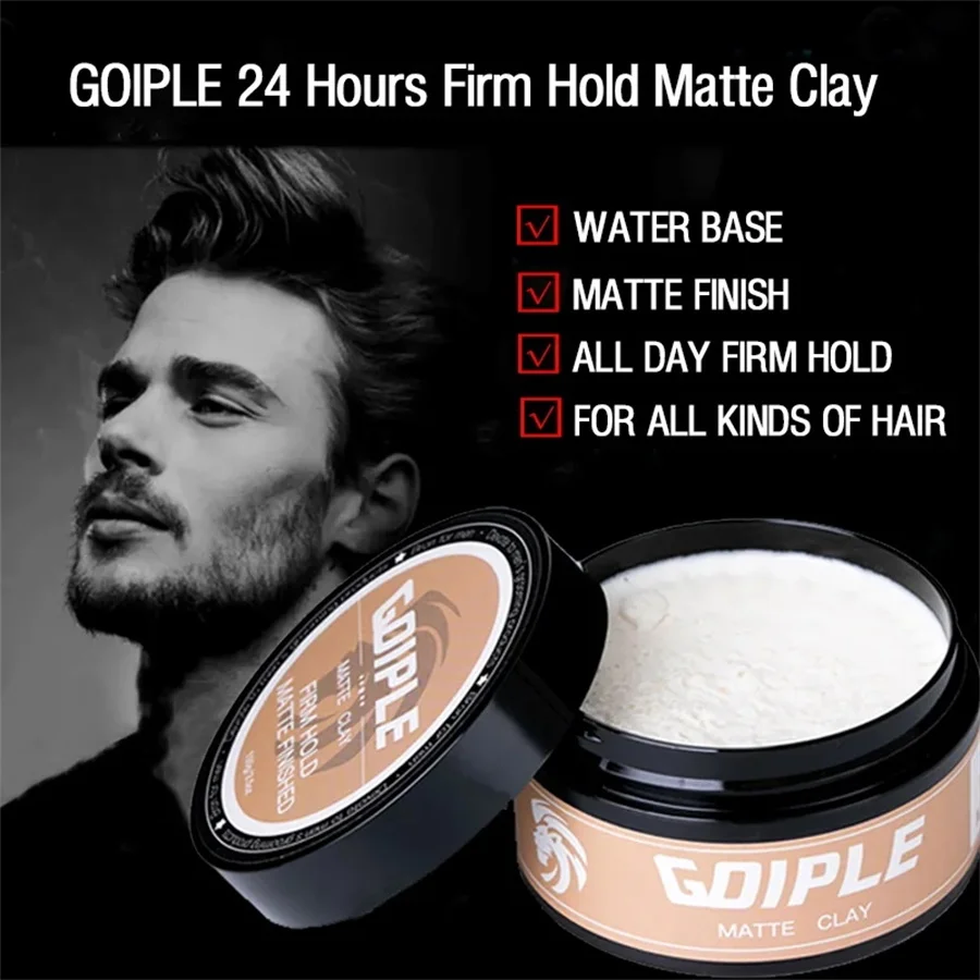 GOIPLE طوال اليوم عقد قوي ماتي - مراجعة Pomade Hair Clay وسعره