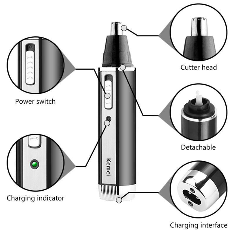 ماكينة تشذيب شعر الأنف قابلة ل - مراجعة Men'S Grooming Set وسعره
