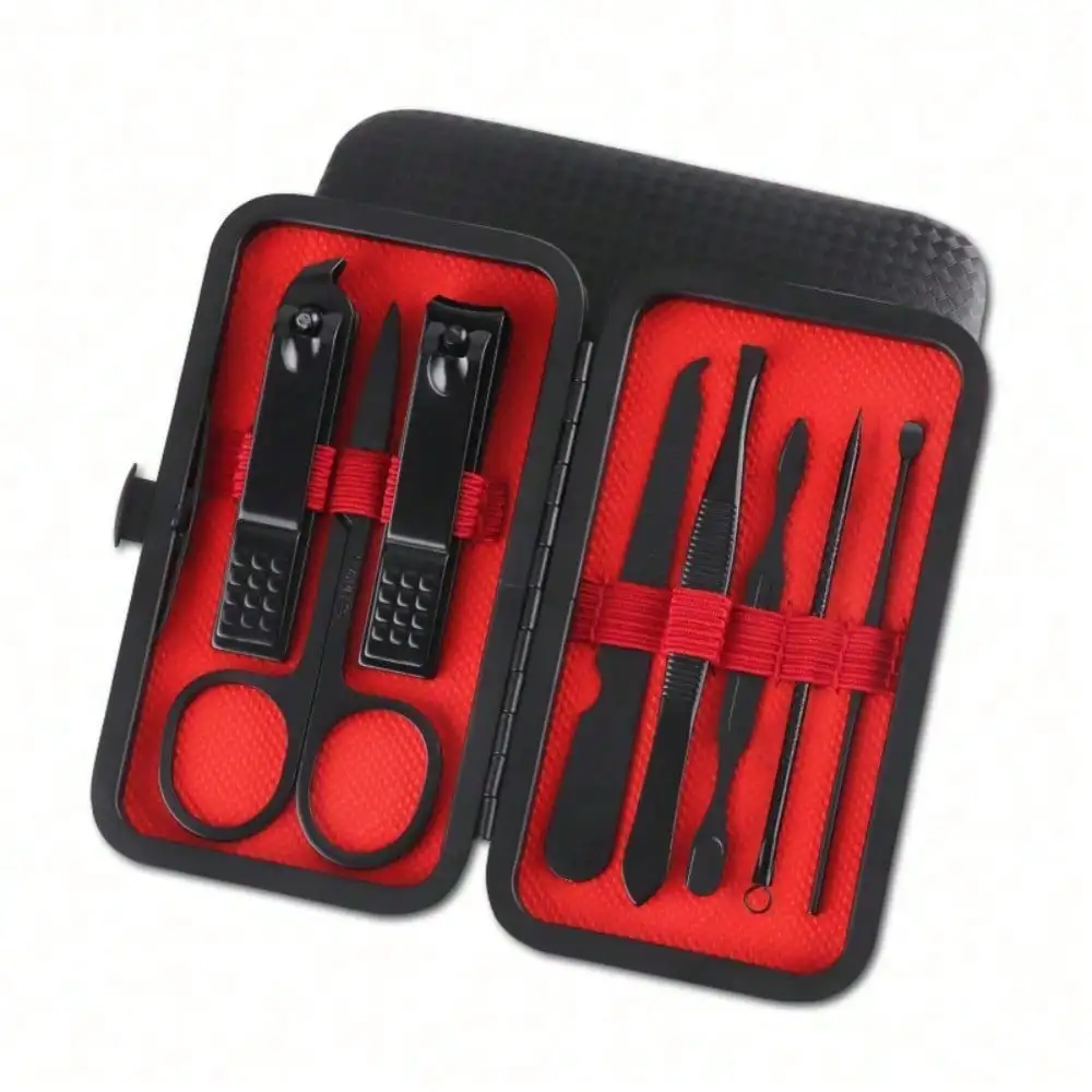 طقم مانيكير وباديكير احترافي 8 - مراجعة Mens Grooming Kit Bag وسعره