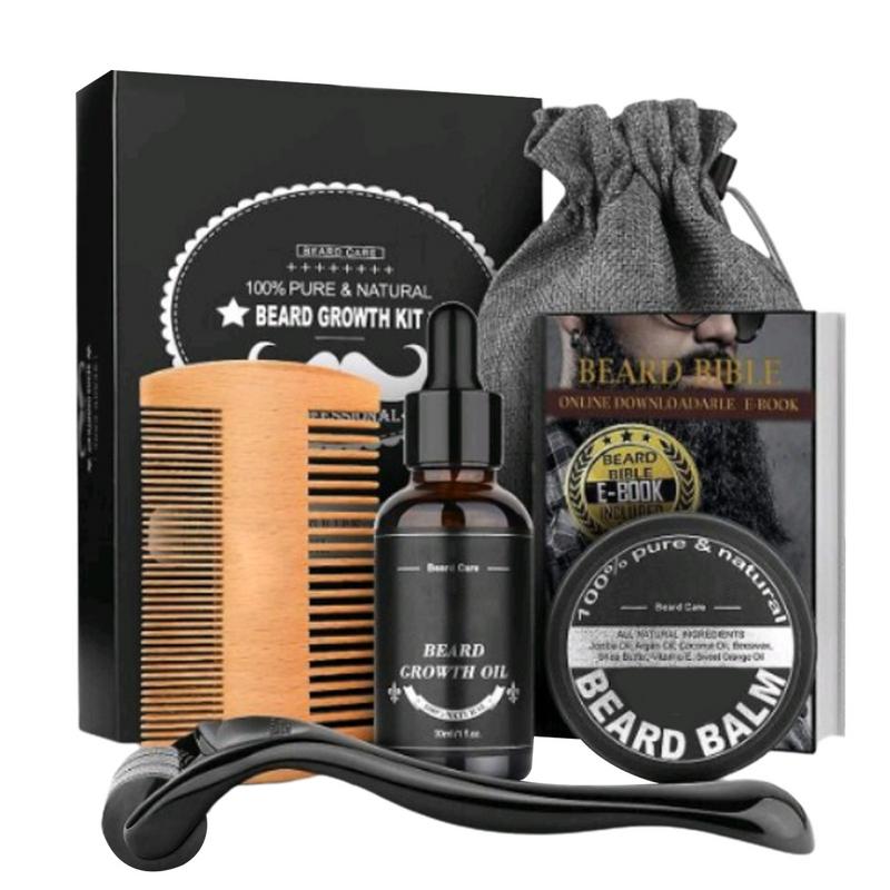 5 قطعة الرجال اللحية باربا الت - مراجعة Mens Grooming Kit Bag وسعره