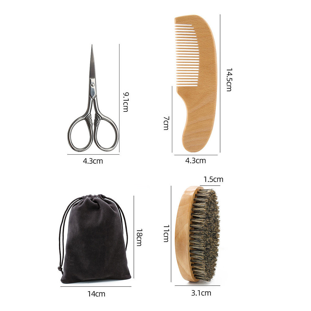 مجموعة تصفيف اللحية للرجال، فر - مراجعة Mens Grooming Kit Bag وسعره
